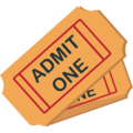 admission tickets on platform EmojiOne
