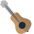 guitar on platform EmojiOne