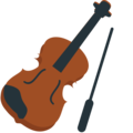 violin on platform EmojiOne