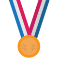 sports medal on platform EmojiOne