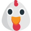 chicken on platform EmojiOne