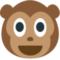 monkey face on platform EmojiOne