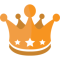 crown on platform EmojiOne
