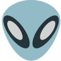 alien on platform EmojiOne
