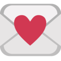 love letter on platform EmojiOne