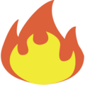 fire on platform EmojiOne