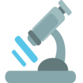 microscope on platform EmojiOne