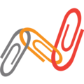 linked paperclips on platform EmojiOne