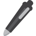 lower left ballpoint pen on platform EmojiOne