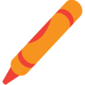 lower left crayon on platform EmojiOne