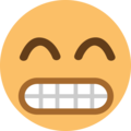 grin on platform EmojiOne