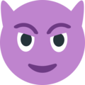 smiling imp on platform EmojiOne
