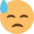 sweat on platform EmojiOne