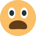 frowning on platform EmojiOne