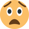 fearful on platform EmojiOne