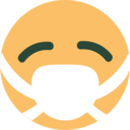 mask on platform EmojiOne