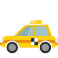 taxi on platform EmojiOne