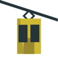 aerial tramway on platform EmojiOne