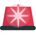 rotating light on platform EmojiOne