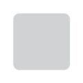white medium square on platform EmojiOne