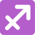 Sagittarius on platform EmojiOne
