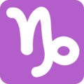 Capricorn on platform EmojiOne