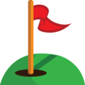 golf on platform EmojiOne