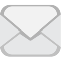 envelope on platform EmojiOne