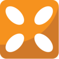 eight-pointed star on platform EmojiOne