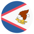 flag: American Samoa on platform EmojiOne