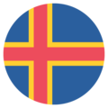 flag: Åland Islands on platform EmojiOne