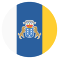 flag: Canary Islands on platform EmojiOne