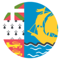 flag: St. Pierre & Miquelon on platform EmojiOne
