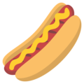 hotdog on platform EmojiOne