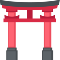 shinto shrine on platform EmojiOne