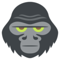 gorilla on platform EmojiOne