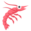 shrimp on platform EmojiOne