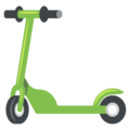 scooter on platform EmojiOne