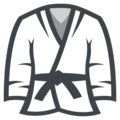 martial arts uniform on platform EmojiOne