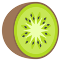 kiwifruit on platform EmojiOne