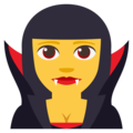 vampire on platform EmojiOne