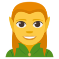man elf on platform EmojiOne