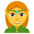 elf on platform EmojiOne