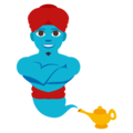 man genie on platform EmojiOne