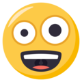 zany face on platform EmojiOne