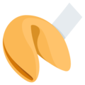 fortune cookie on platform EmojiOne