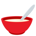 bowl with spoon on platform EmojiOne