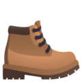 hiking boot on platform EmojiOne