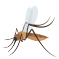 mosquito on platform EmojiOne