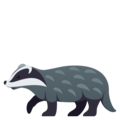 badger on platform EmojiOne